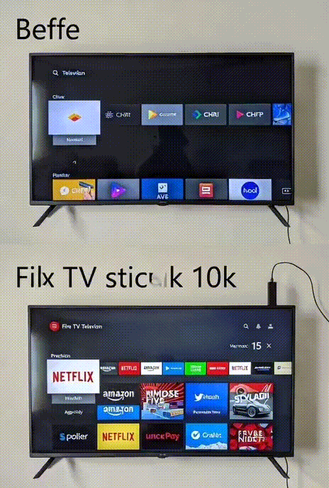 Fire TV Stick 10K Android TV | Convierte tu TV en Smart TV Moderno