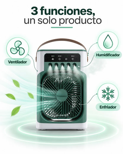 Ventilador Humidificador y enfriador de aire