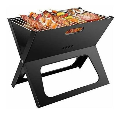 Asador Al Carbón Plegable