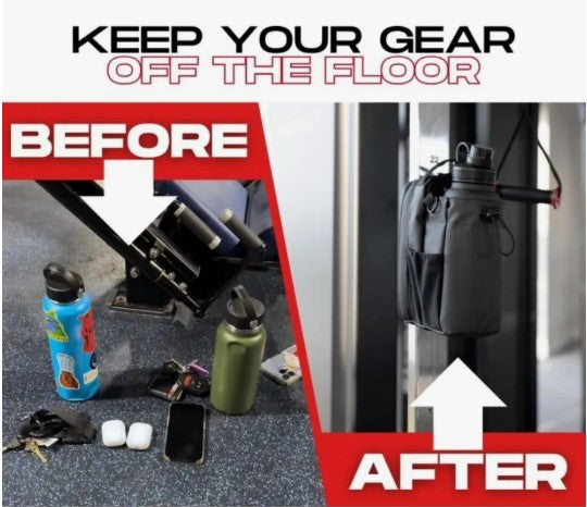 🎒 Organiza tus esenciales en segundos: Bolso Magnético para Gym