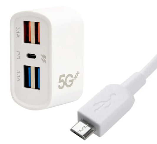 Cargador Rápido Inteligente PD 4U