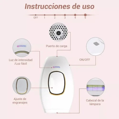 Depiladora Laser Permanente IPL