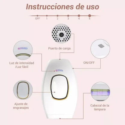 Depiladora Laser Permanente IPL