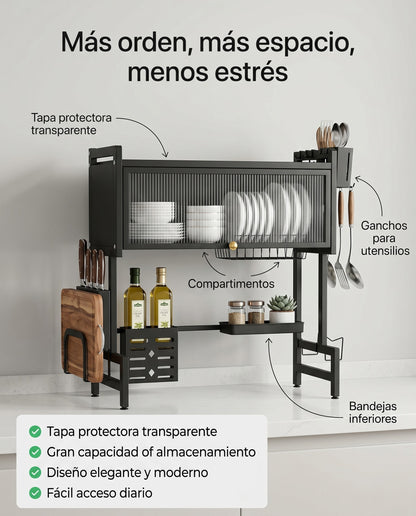 KitchenGuard™ - Organizador de Cocina Premium ⭐