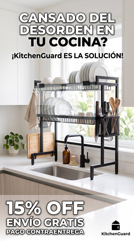 KitchenGuard™ - Organizador de Cocina Premium ⭐