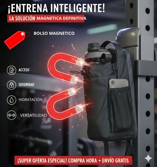 🎒 StickPro: Bolso Magnético para Gym