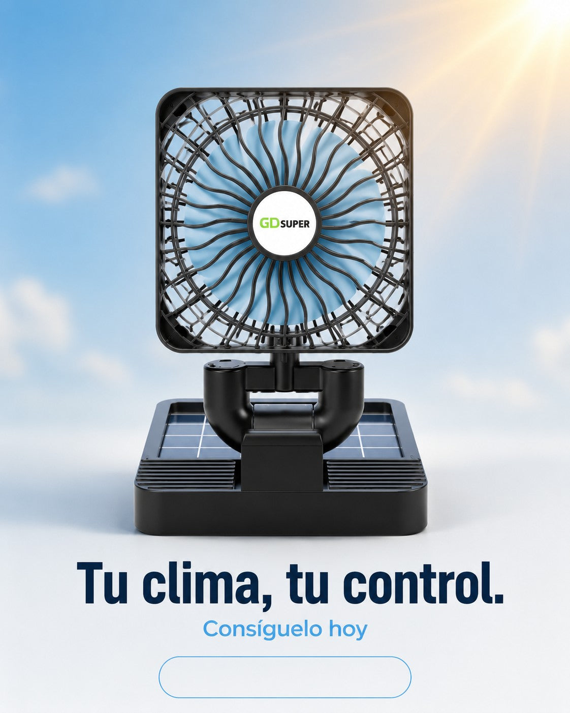 Ventilador Solar Pro