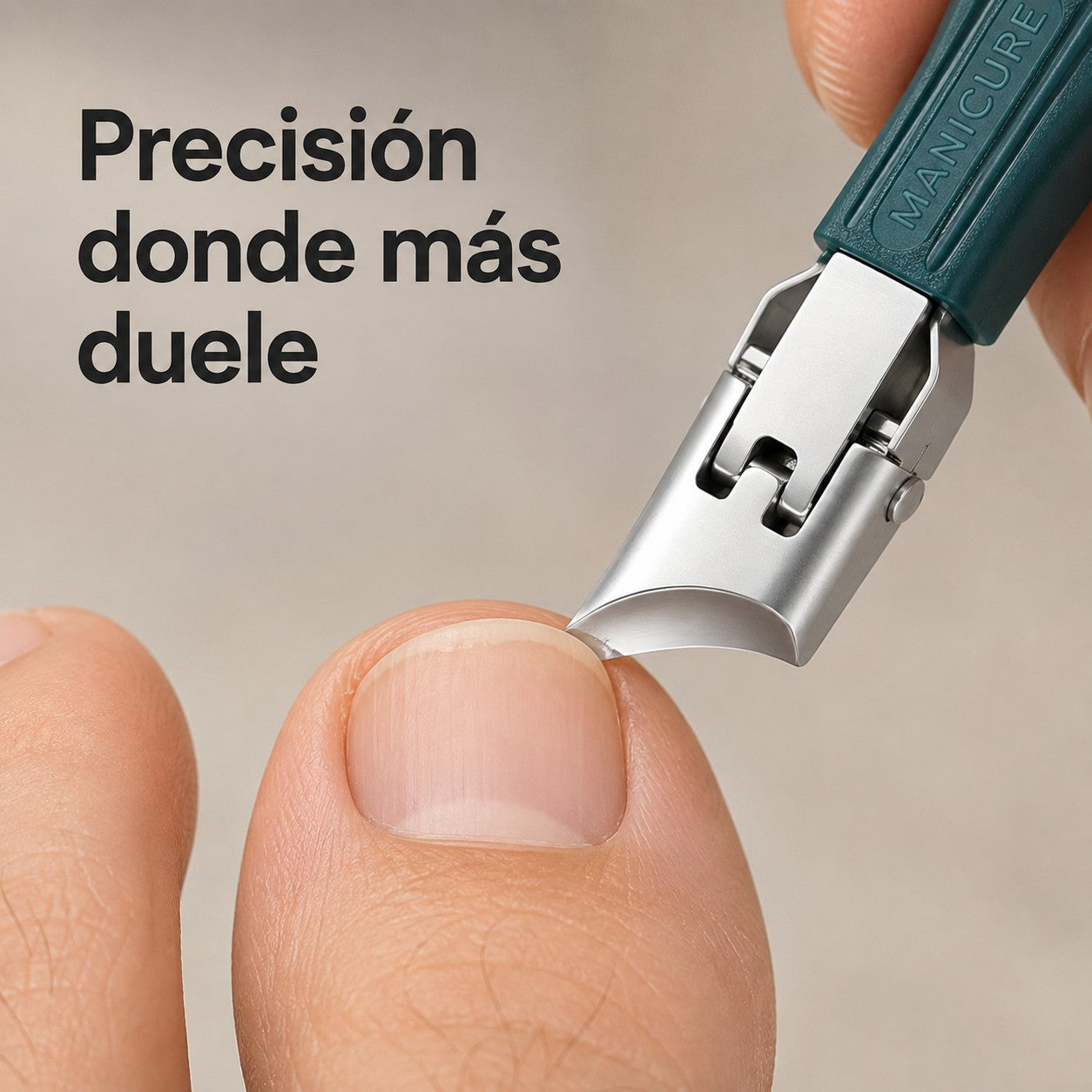 Corta uñas de esquinas