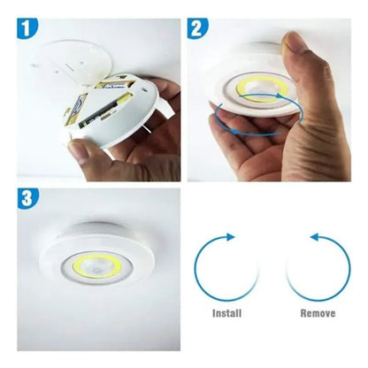 Bombillas X3 Luces Led Inalámbrica