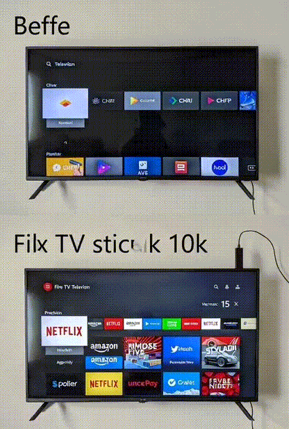 Fire TV Stick 10K Android TV | Convierte tu TV en Smart TV Moderno