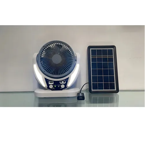 Ventilador Solar Recargable