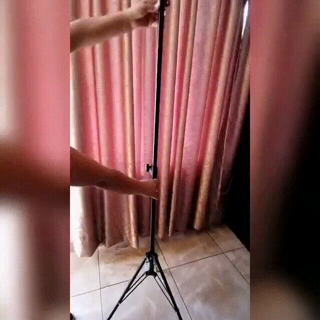 Aro de luz + trípode + micrófono